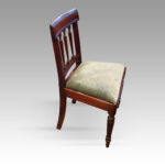 Set of 10 Regency dining chairs - Image 10