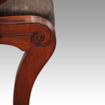 Set of 10 Regency mahogany dining chairs - Image 8