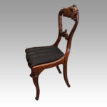 Set of 10 Victorian dining chairs - Image 3