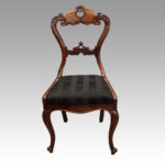 Set of 10 Victorian dining chairs - Image 2