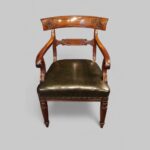 Set of 10 William IV mahogany dining chairs - Image 6