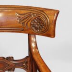 Set of 10 William IV mahogany dining chairs - Image 9