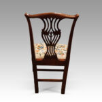 Set of 12 Georgian mahogany dining chairs - Image 10