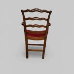 Set of 12 Hepplewhite style ladderback dining chairs - Image 12