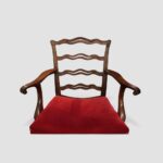 Set of 12 Hepplewhite style ladderback dining chairs - Image 10