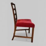 Set of 12 Hepplewhite style ladderback dining chairs - Image 6
