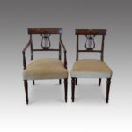 Set of 12 Regency mahogany dining chairs - Image 3