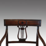Set of 12 Regency mahogany dining chairs - Image 4