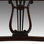 Set of 12 Regency mahogany dining chairs - Image 7