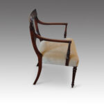Set of 12 Regency mahogany dining chairs - Image 9