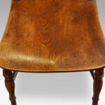 Set of 12 antique Thames Valley Windsor chairs - Image 5
