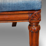 Set of 4 William IV dining chairs - Image 5