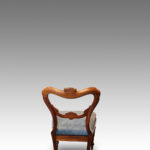 Set of 4 William IV dining chairs - Image 8