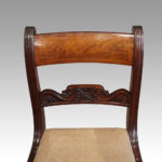Set of 6 Regency dining chairs - Image 7