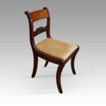 Set of 6 Regency dining chairs - Image 2