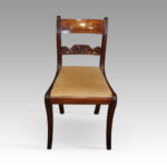 Set of 6 Regency dining chairs - Image 3