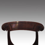 Set of 6 Regency mahogany dining chairs - Image 3