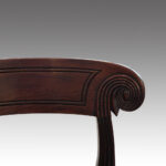 Set of 6 Regency mahogany dining chairs - Image 5