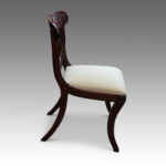 Set of 6 Regency mahogany dining chairs - Image 2