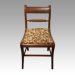 Set of 6 Regency mahogany dining chairs - Image 2