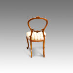 Set of 6 Victorian walnut dining chairs Now Sold - Image 7