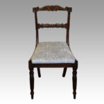Set of 6 William IV dining chairs - Image 5