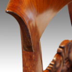 Set of 6 William IV mahogany dining chairs - Image 3