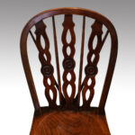 Set of 6 Edwardian Windsor chairs - Image 5