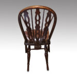 Set of 6 Edwardian Windsor chairs - Image 3
