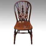 Set of 6 Edwardian Windsor chairs - Image 2