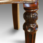Set of 6 Victorian leather chairs - Image 6