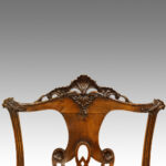 Set of 8 Antique dining chairs - Image 11