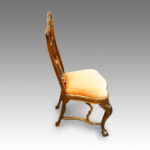 Set of 8 Antique dining chairs - Image 8