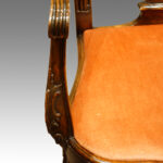Set of 8 Antique dining chairs - Image 5