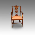Set of 8 Edwardian Chippendale style chairs Now Sold - Image 2