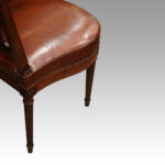 Set of 8 Edwardian mahogany dining chairs - Image 11