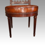 Set of 8 Edwardian mahogany dining chairs - Image 10