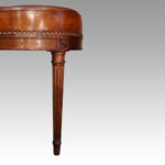 Set of 8 Edwardian mahogany dining chairs - Image 8