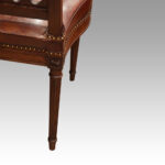 Set of 8 Edwardian mahogany dining chairs - Image 7