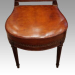 Set of 8 Edwardian mahogany dining chairs - Image 5