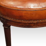 Set of 8 Edwardian mahogany dining chairs - Image 6