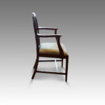 Set of 8 mahogany Wheatsheaf dining chairs - Image 3