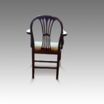 Set of 8 mahogany Wheatsheaf dining chairs - Image 4
