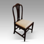 Set of 8 Georgian style dining chairs - Image 2