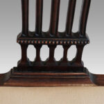 Set of 8 Georgian style dining chairs - Image 3
