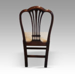 Set of 8 Georgian style dining chairs - Image 5