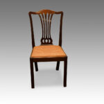 Set of 12 mahogany Georgian style dining chairs Now Sold - Image 2