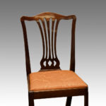 Set of 12 mahogany Georgian style dining chairs Now Sold - Image 8