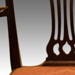 Set of 12 mahogany Georgian style dining chairs Now Sold - Image 6