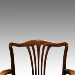 Set of 12 mahogany Georgian style dining chairs Now Sold - Image 5